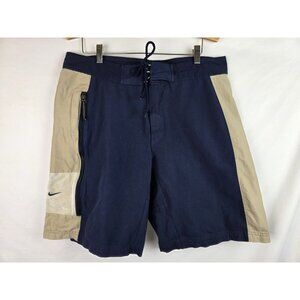 Nike Men's Board Shorts Size XXL Blue Swimsuit Swim Trunks Recreational Shorts